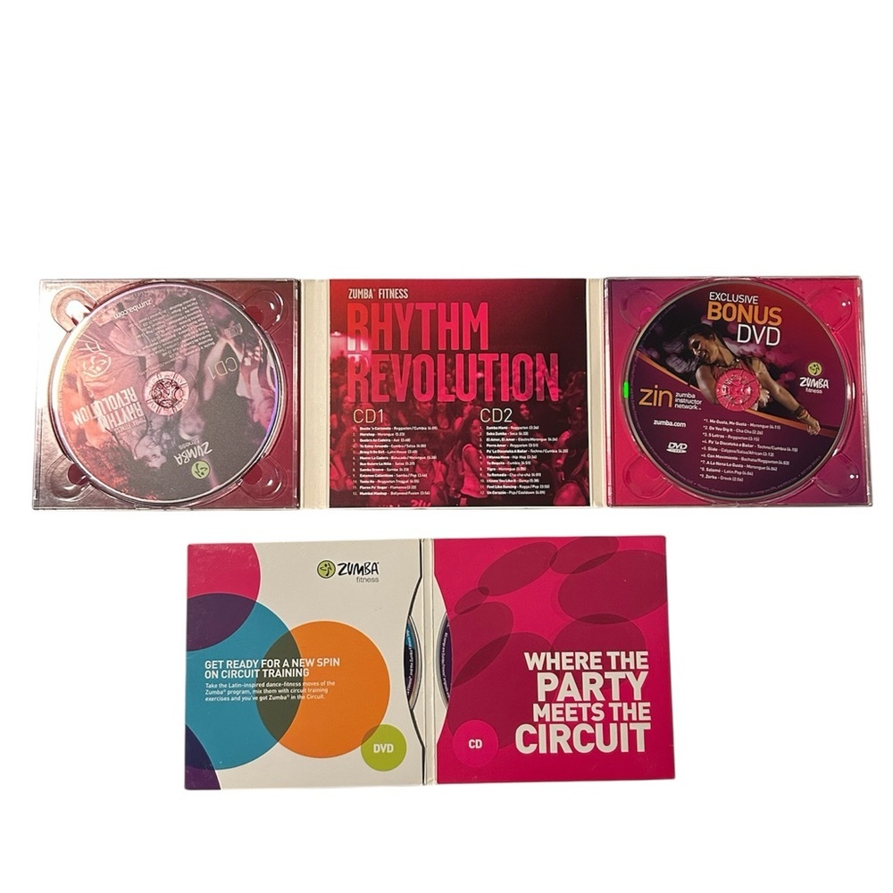 Zumba Fitness/ZIN DVD, CD and Accessory Set (4 pcs) - Picture 7 of 7